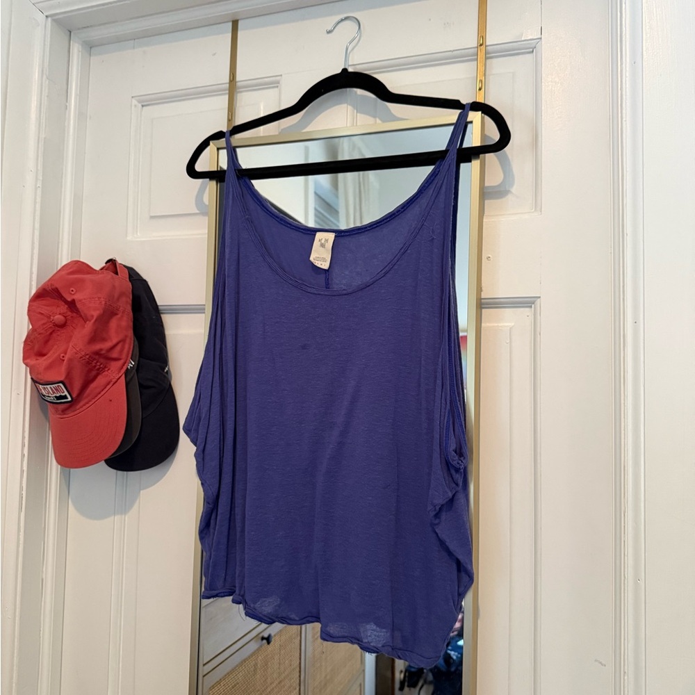 Free People Loose Women's Purple Tank Top